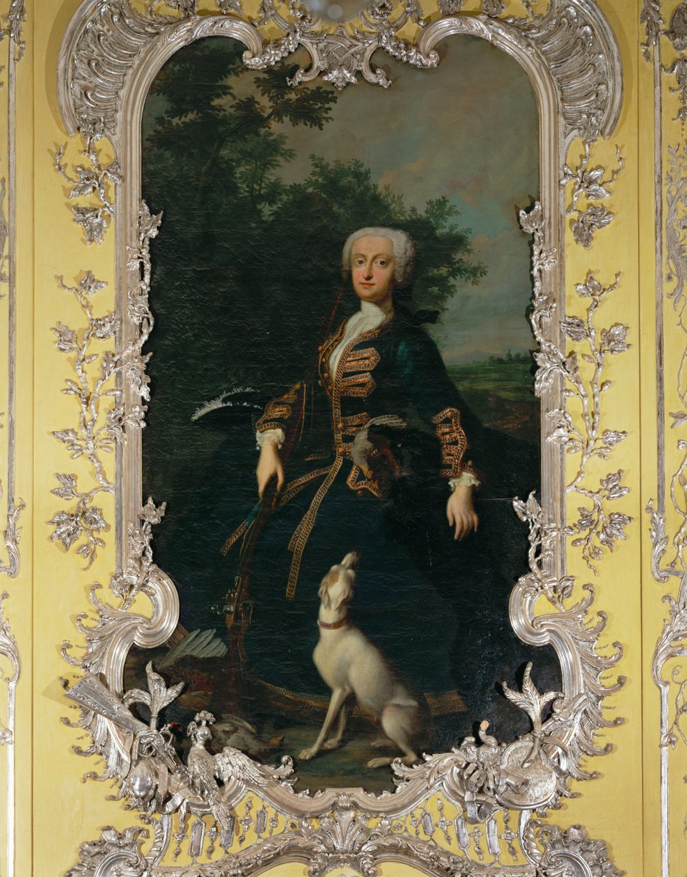 Mária Amália Jozefa osztrák főhercegnő, Carl Albrecht bajor választófejedelem felesége portréja ... alkotó: Georges Desmarées