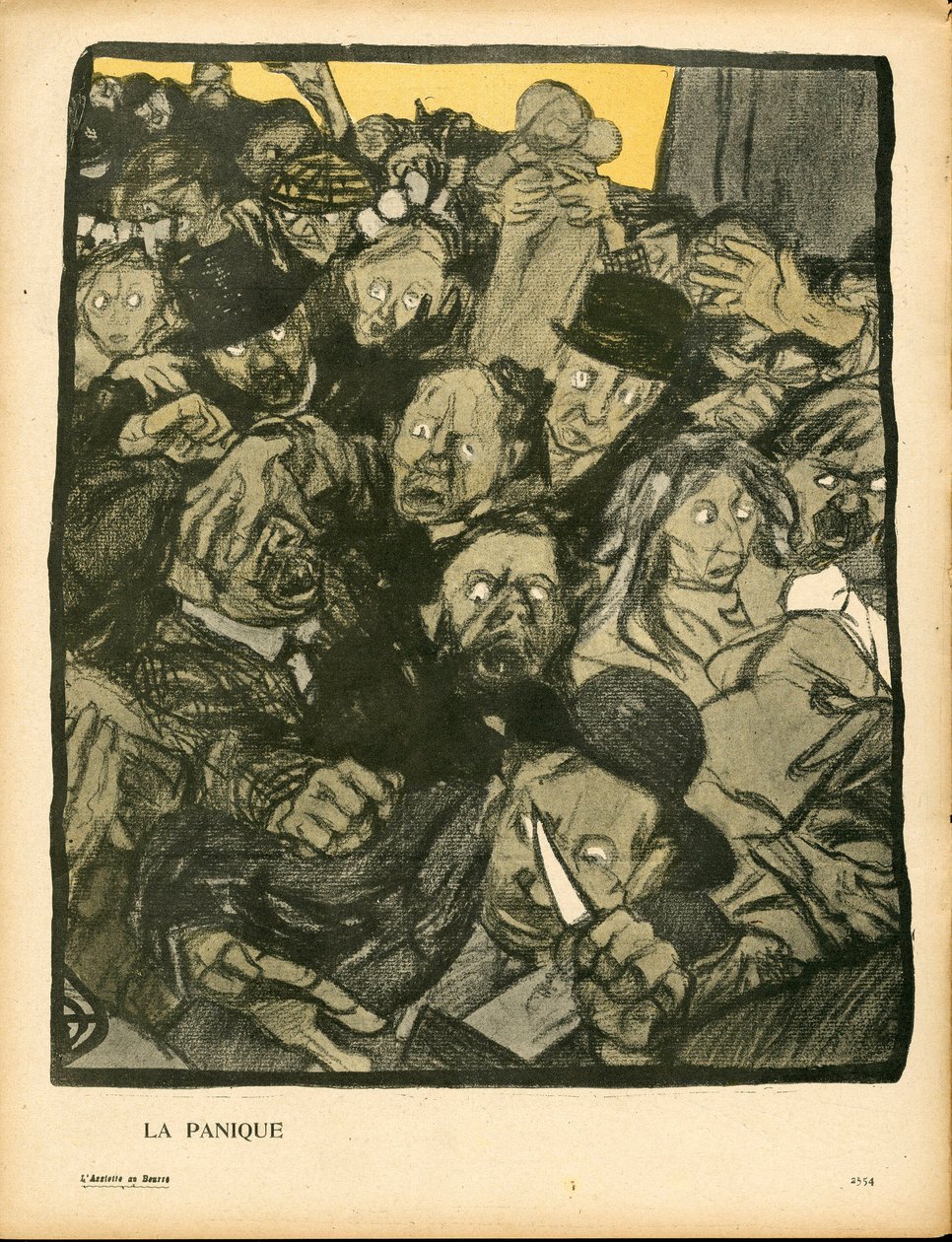 A vajtányér, 153. szám, szatirikus színű alkotó: Georges Dupuis