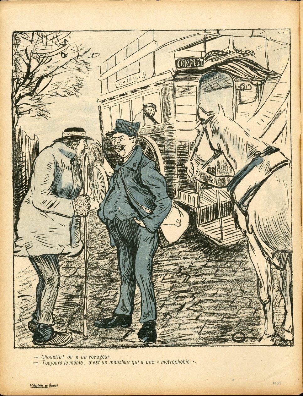 The Butter Plate, 149. szám, Szatirikus színekben alkotó: Georges Dupuis