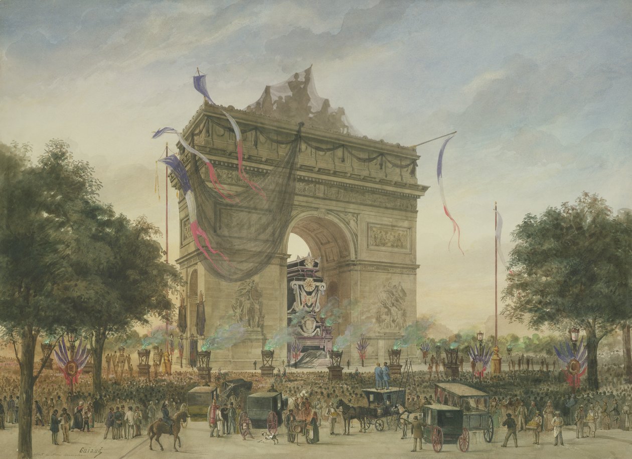 Victor Hugo (1802-85) temetése 1885 alkotó: Georges Francois Guiaud
