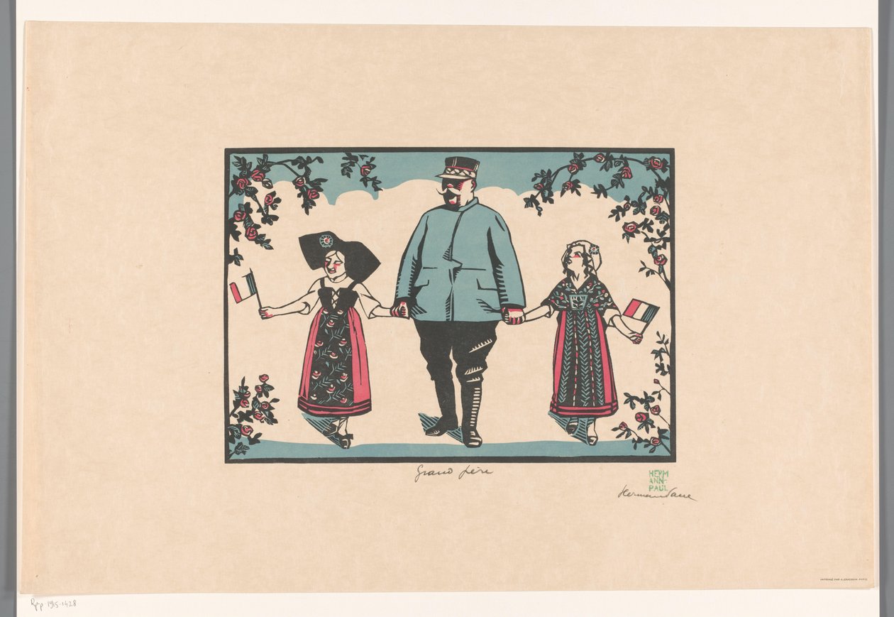 Nagyapa (eredeti sorozatcím) alkotó: Georges Hermann Rene Paul (signed by artist)