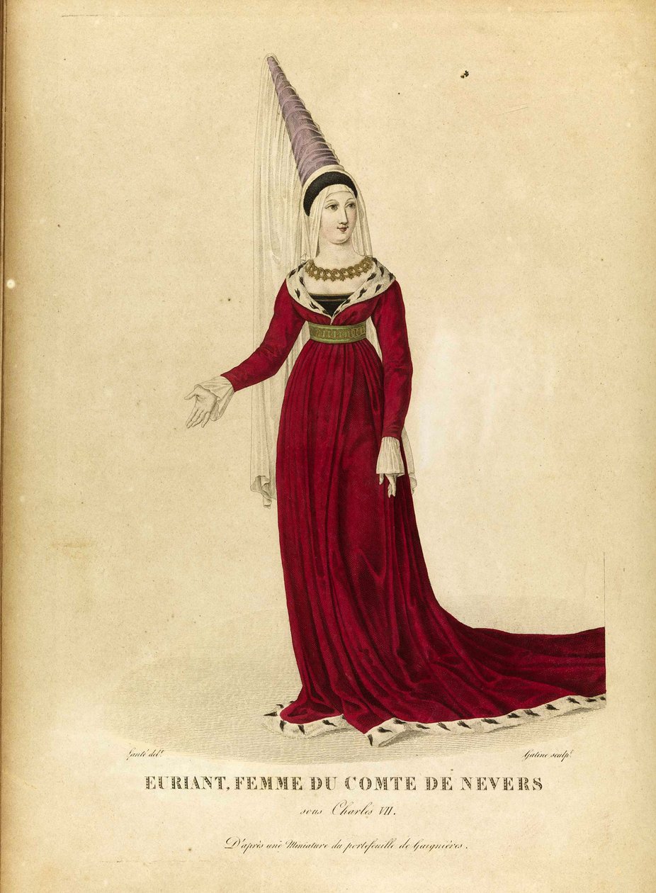 Euryanthe - Gatine, Georges Jacques (1773-1831) - XVIII. század vége. - Rézkarc, akvarell - Magángyűjtemény alkotó: Georges Jacques Gatine