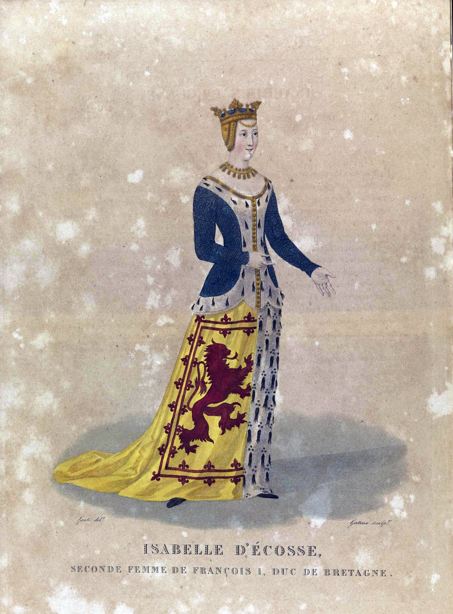 Isabella Stuart (Skóciai Isabeau alkotó: Georges Jacques Gatine