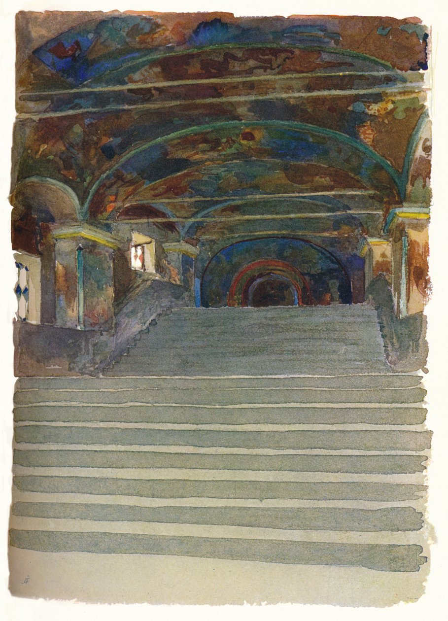 Jaroslav Illés próféta templomának bejárata, 1900, 1905 alkotó: Georges Kossiakoff