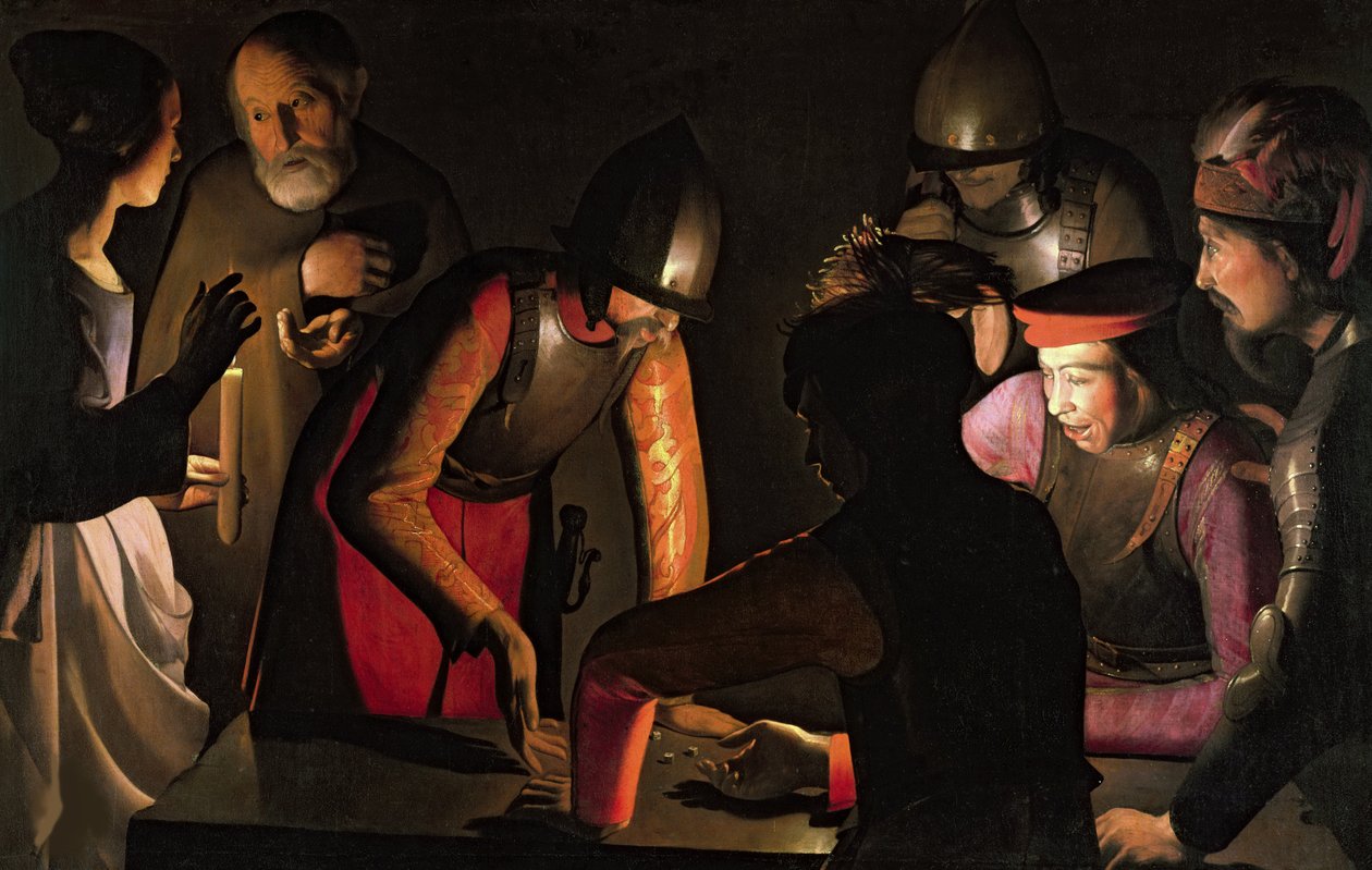 Szent Péter tagadása, 1650. alkotó: Georges La Tour de