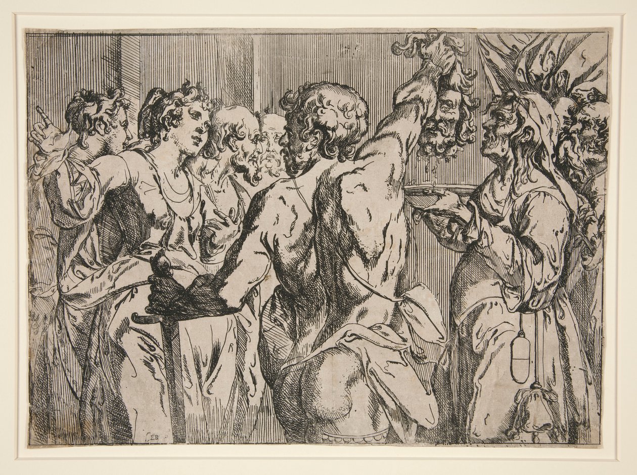 Keresztelő Szent János lefejezése alkotó: Georges Lallemand