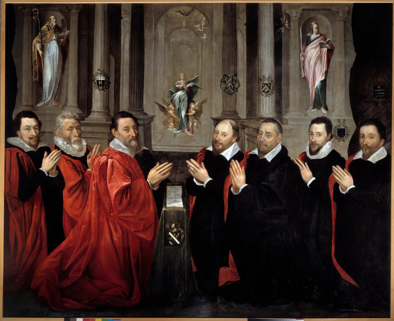 Párizs város kereskedőinek és echevineinek előszava 1611-ben. Georges Lallemant (1575-1635) festménye alkotó: Georges Lallemand
