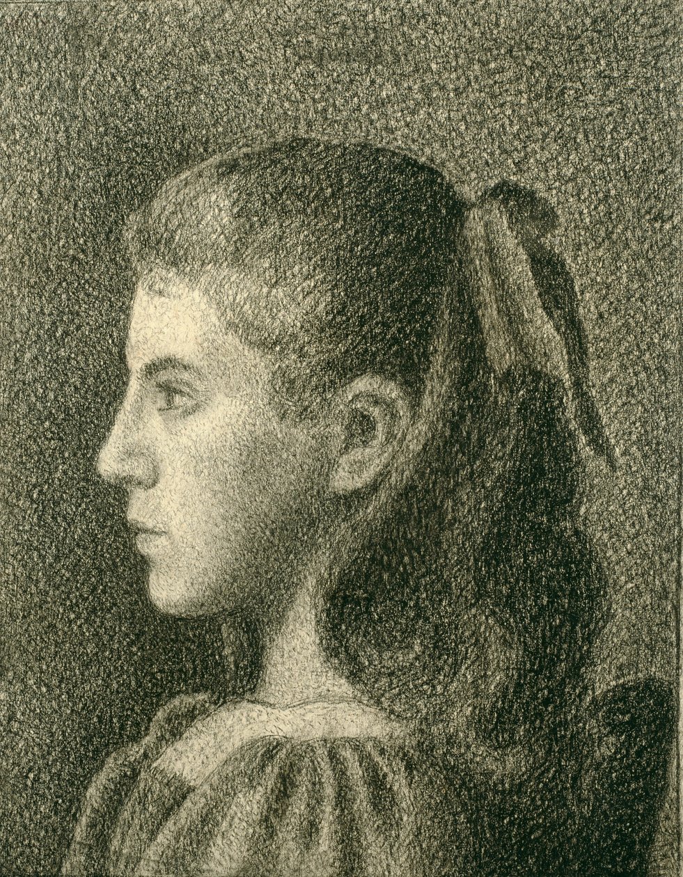 Berthe Serruys portréja alkotó: Georges Lemmen