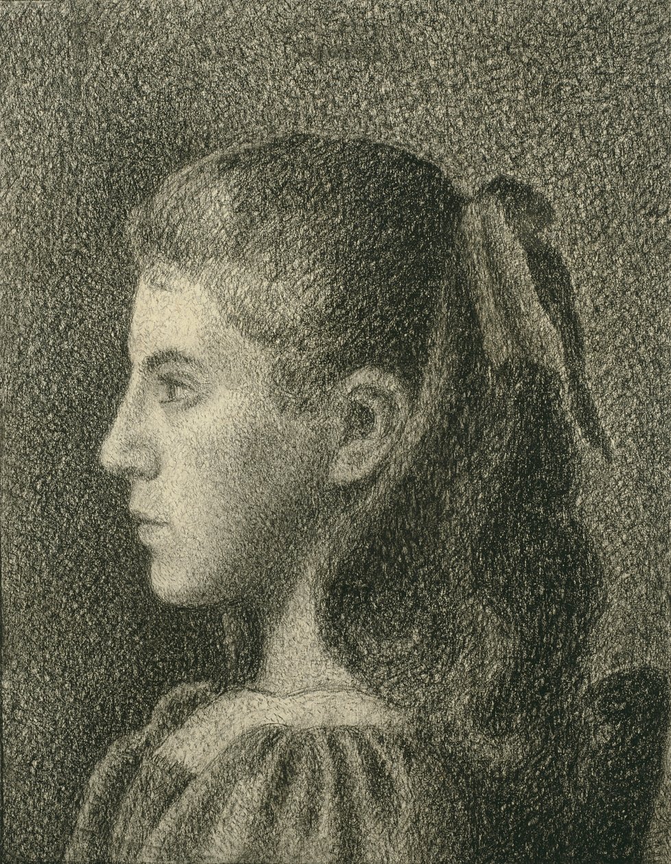 Berthe Serruys portréja, 1894 alkotó: Georges Lemmen
