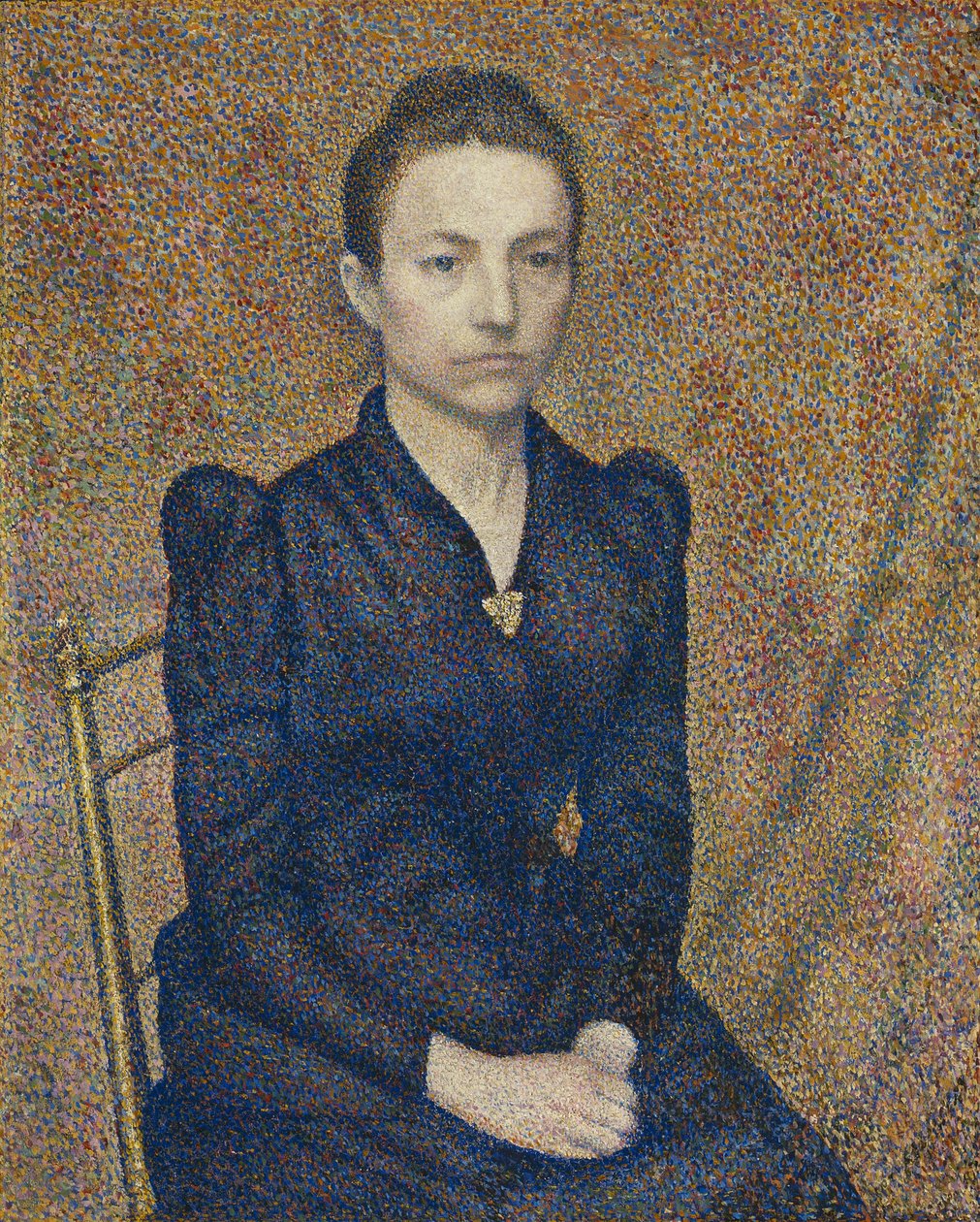 A művész nővérének portréja, 1891 alkotó: Georges Lemmen