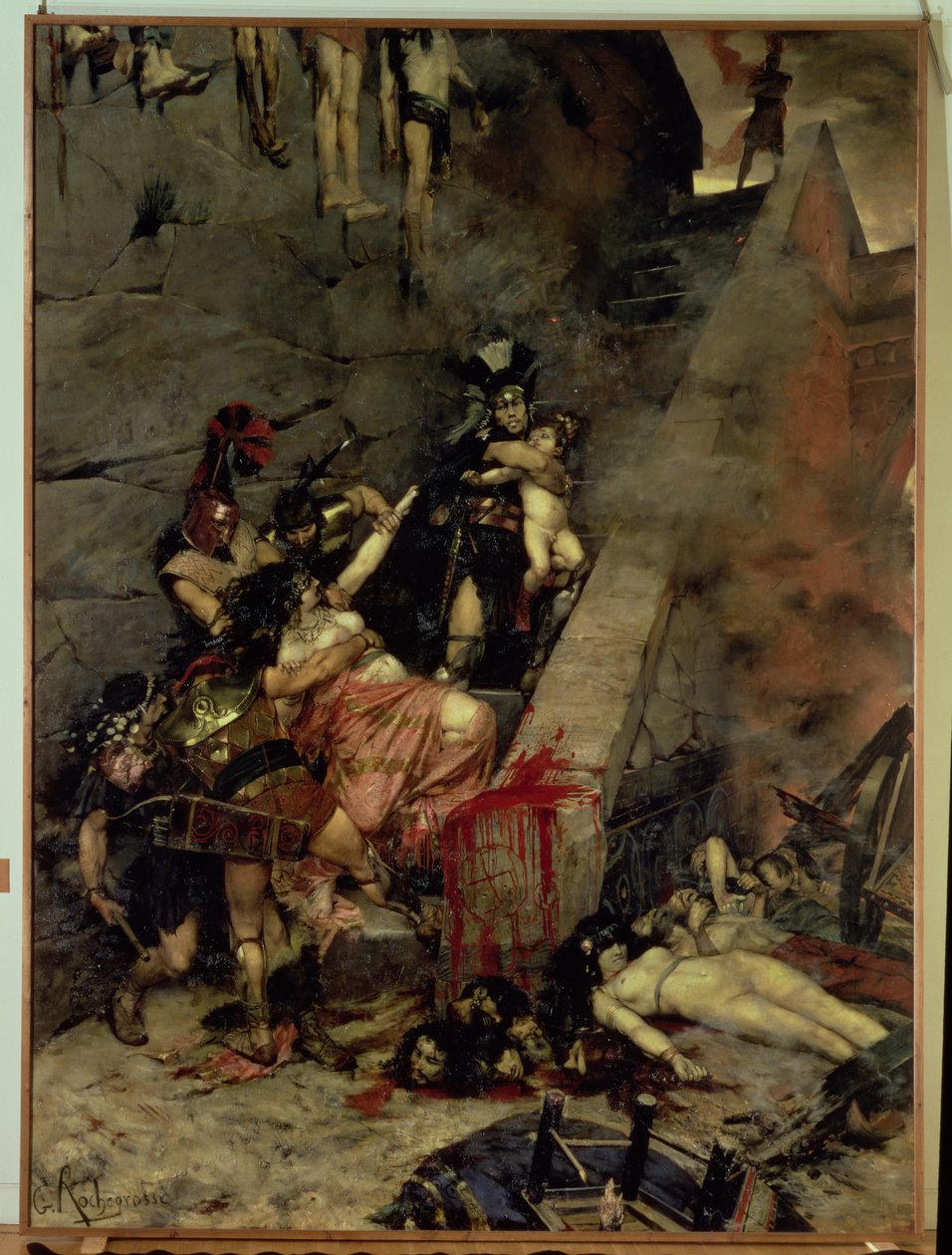 Andromache alkotó: Georges Marie Rochegrosse
