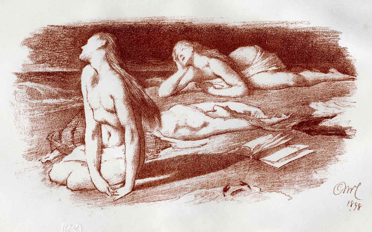 „Az álmodozók”, 1898. alkotó: Georges McCulloch