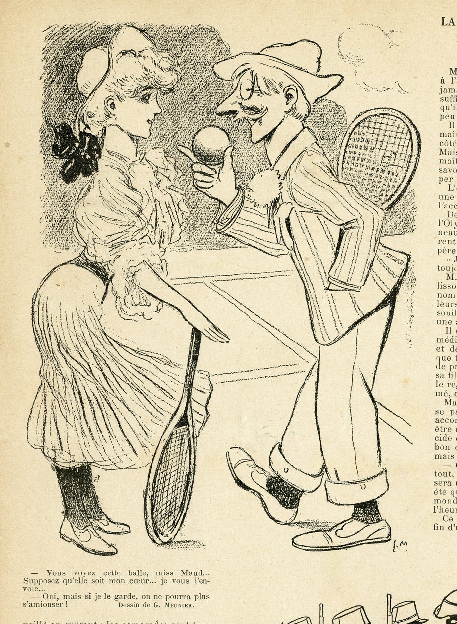 Illusztráció: Georges Meunier (1869-1934) a Le Rire-ben alkotó: Georges Meunier