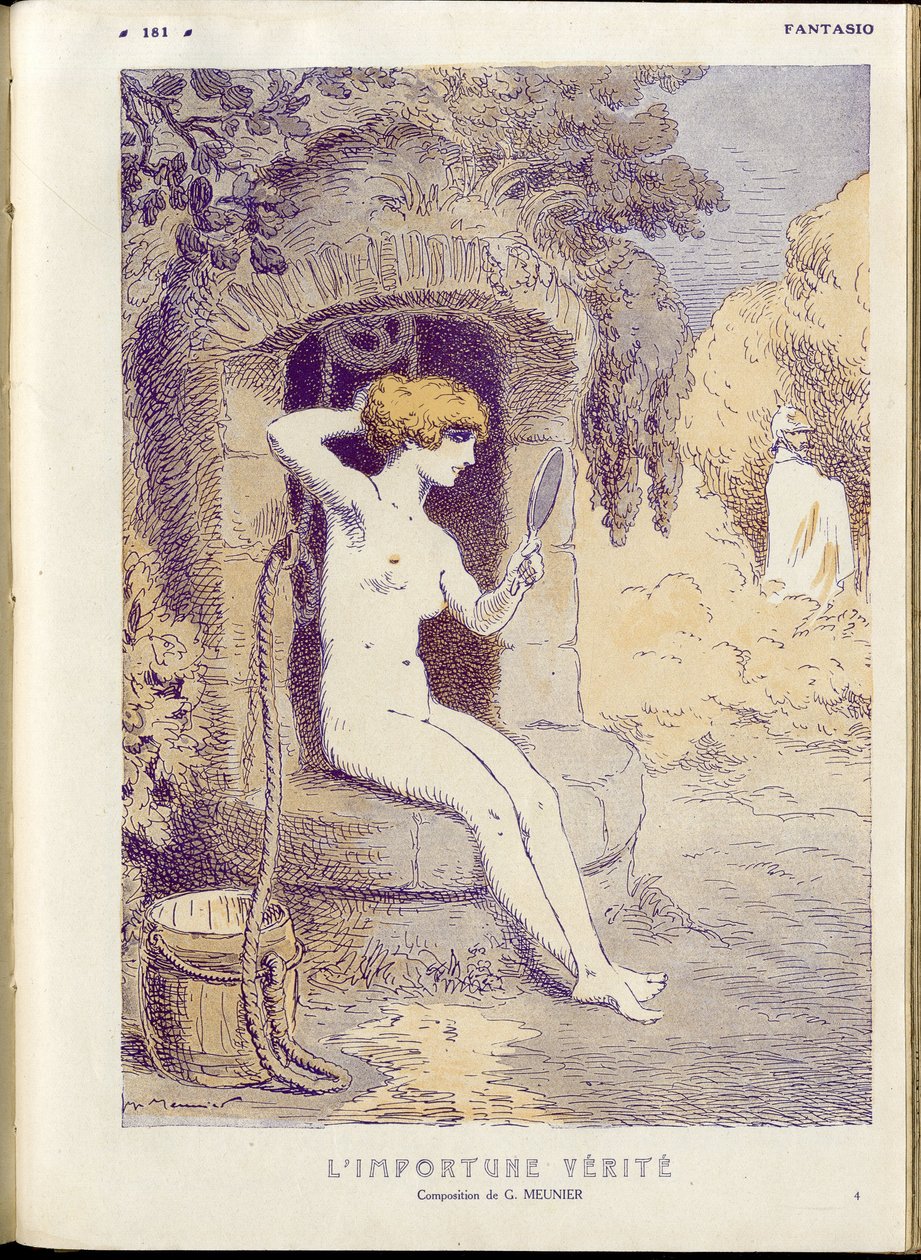 Georges Meunier (1869-1934) illusztrációja a „Fantasio” című filmben” alkotó: Georges Meunier