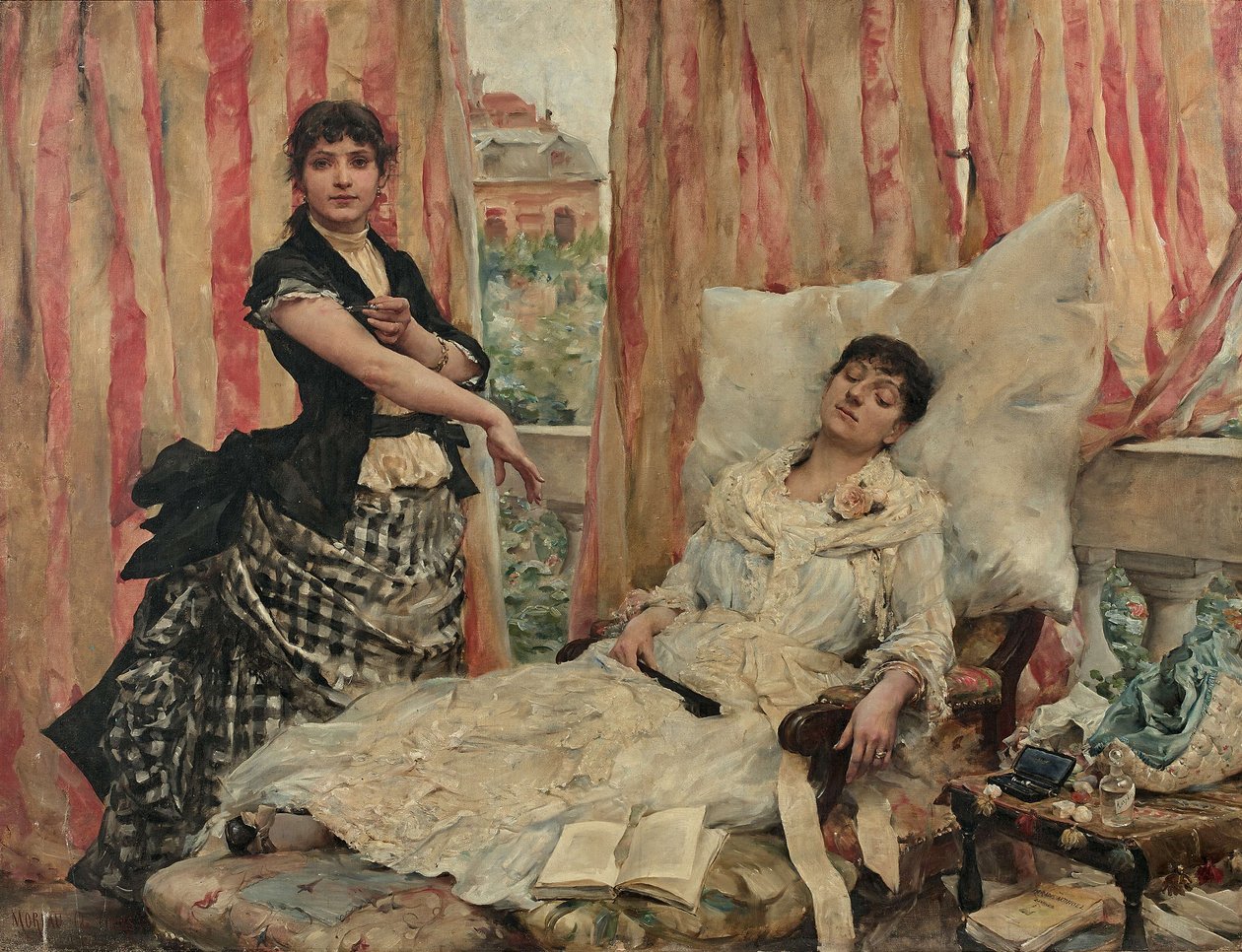 Les Morphinées - Moreau de Tours alkotó: Georges Moreau de Tours