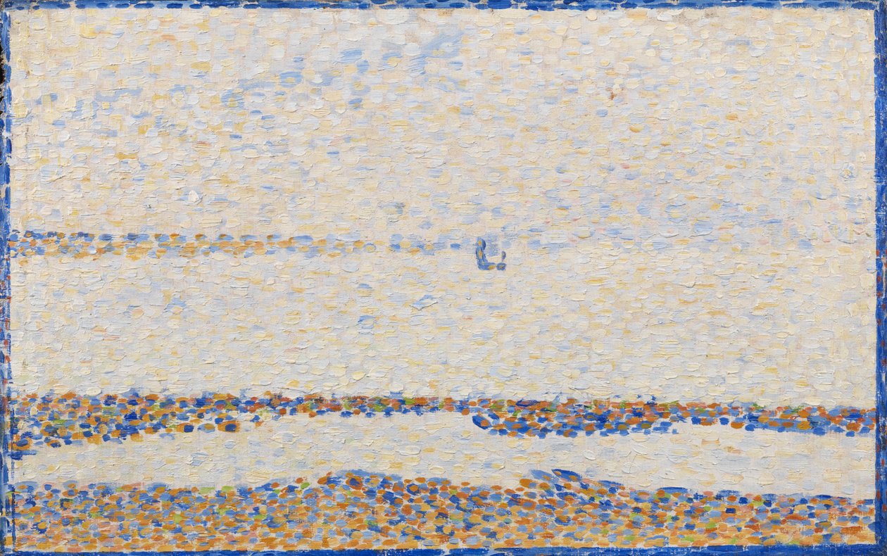 Gravelines-i strand alkotó: Georges Pierre Seurat