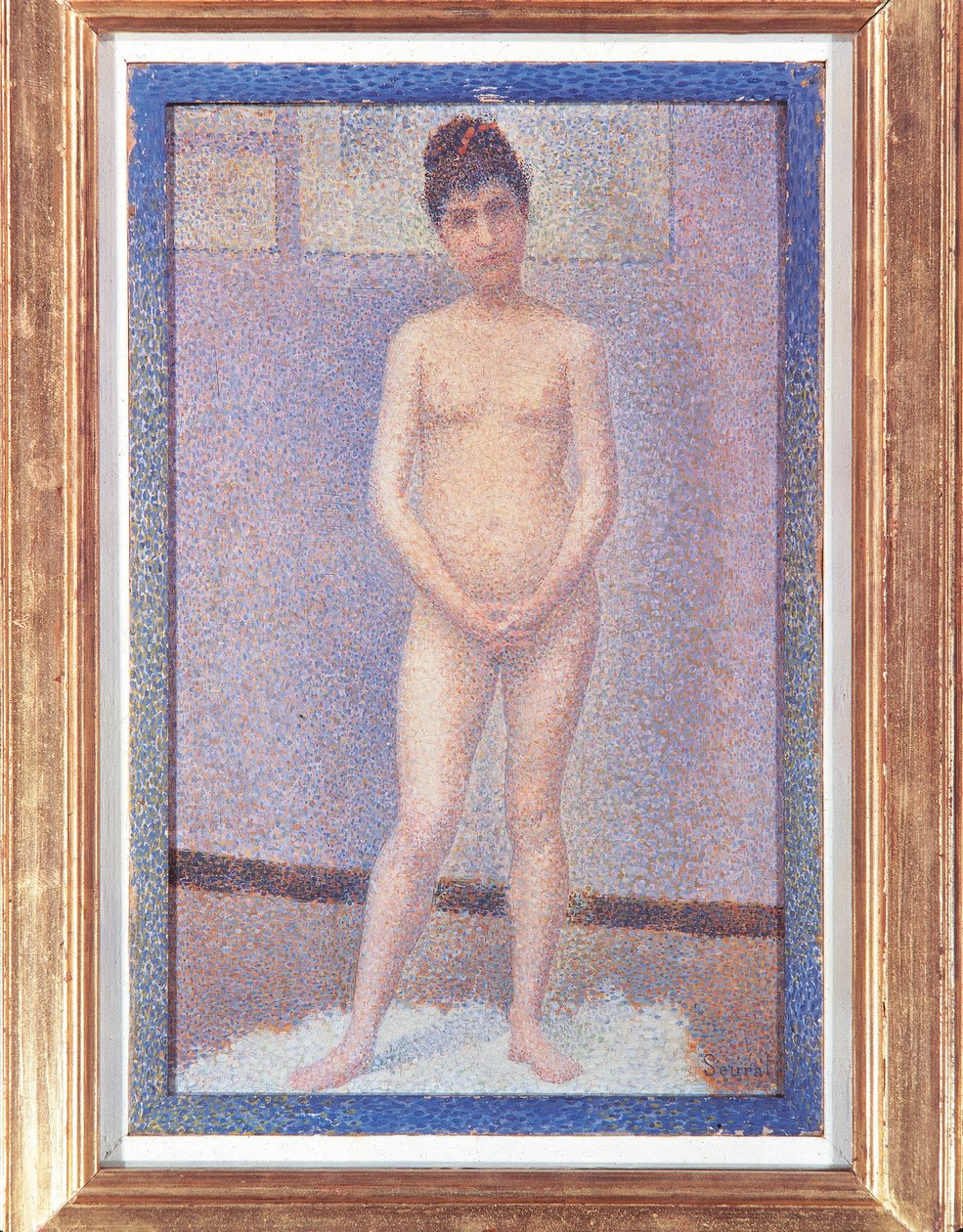 Modell elölről (Poseuse de face) alkotó: Georges Pierre Seurat