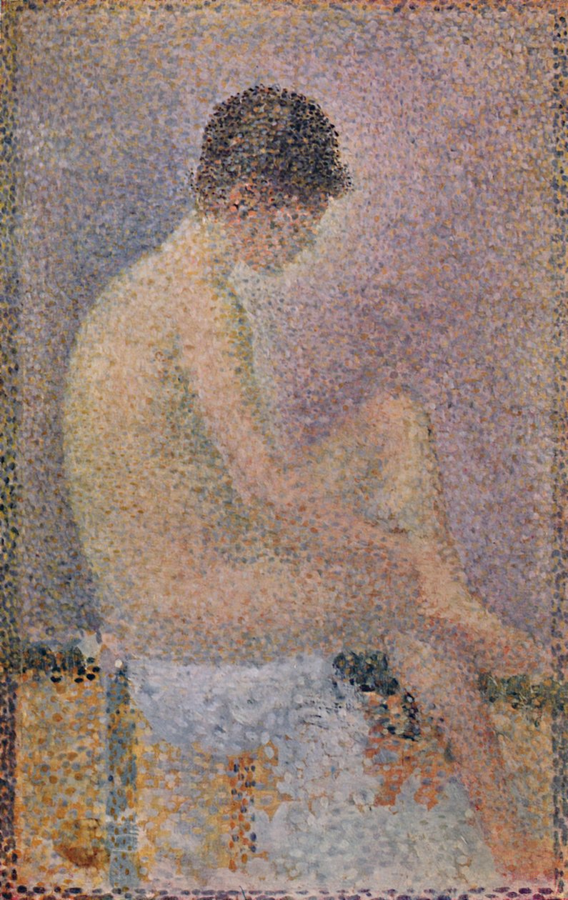 Study for the Models, 1886, 1923 alkotó: Georges Pierre Seurat