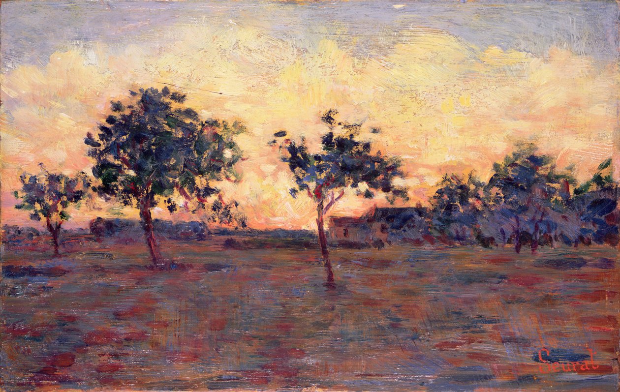 Napnyugta alkotó: Georges Pierre Seurat