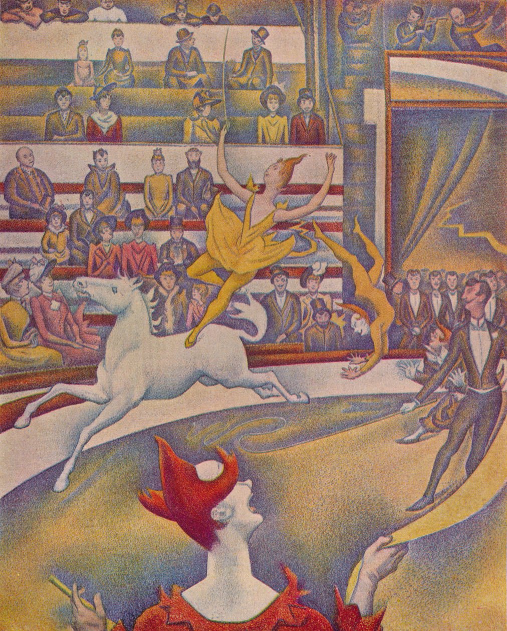 A cirkusz A cirkusz, 1890-91 alkotó: Georges Pierre Seurat