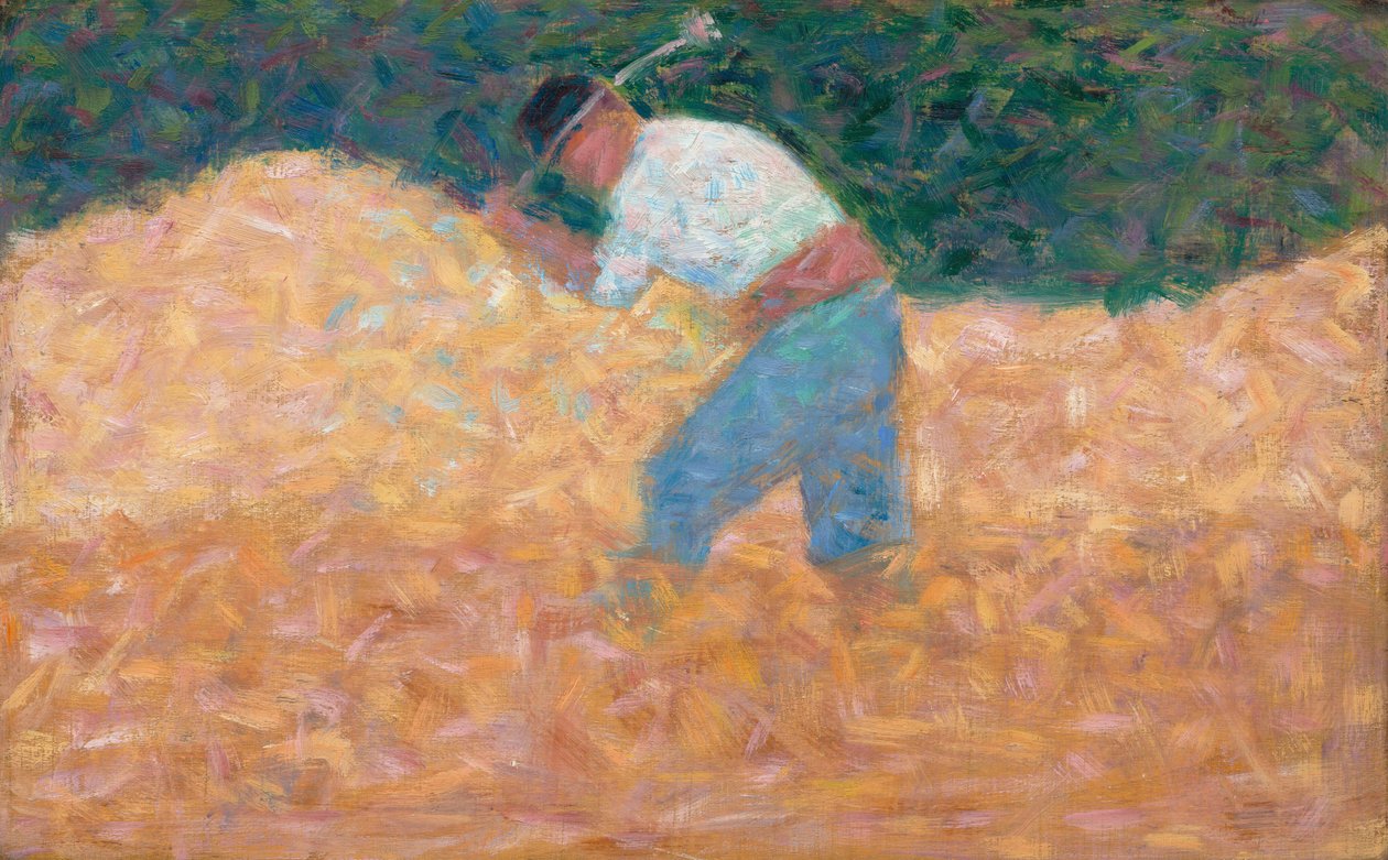 A kőtörő c. 1882. alkotó: Georges Pierre Seurat