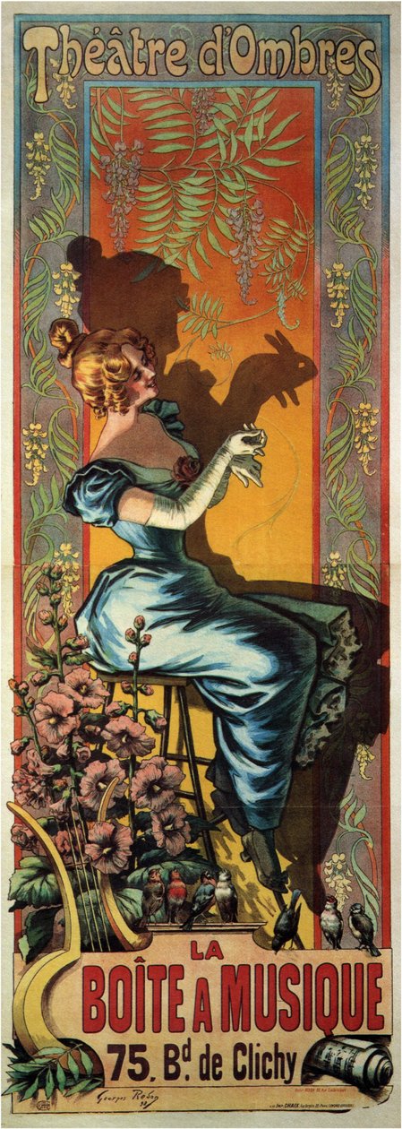 A zenedoboz, 1898 alkotó: Georges Redon