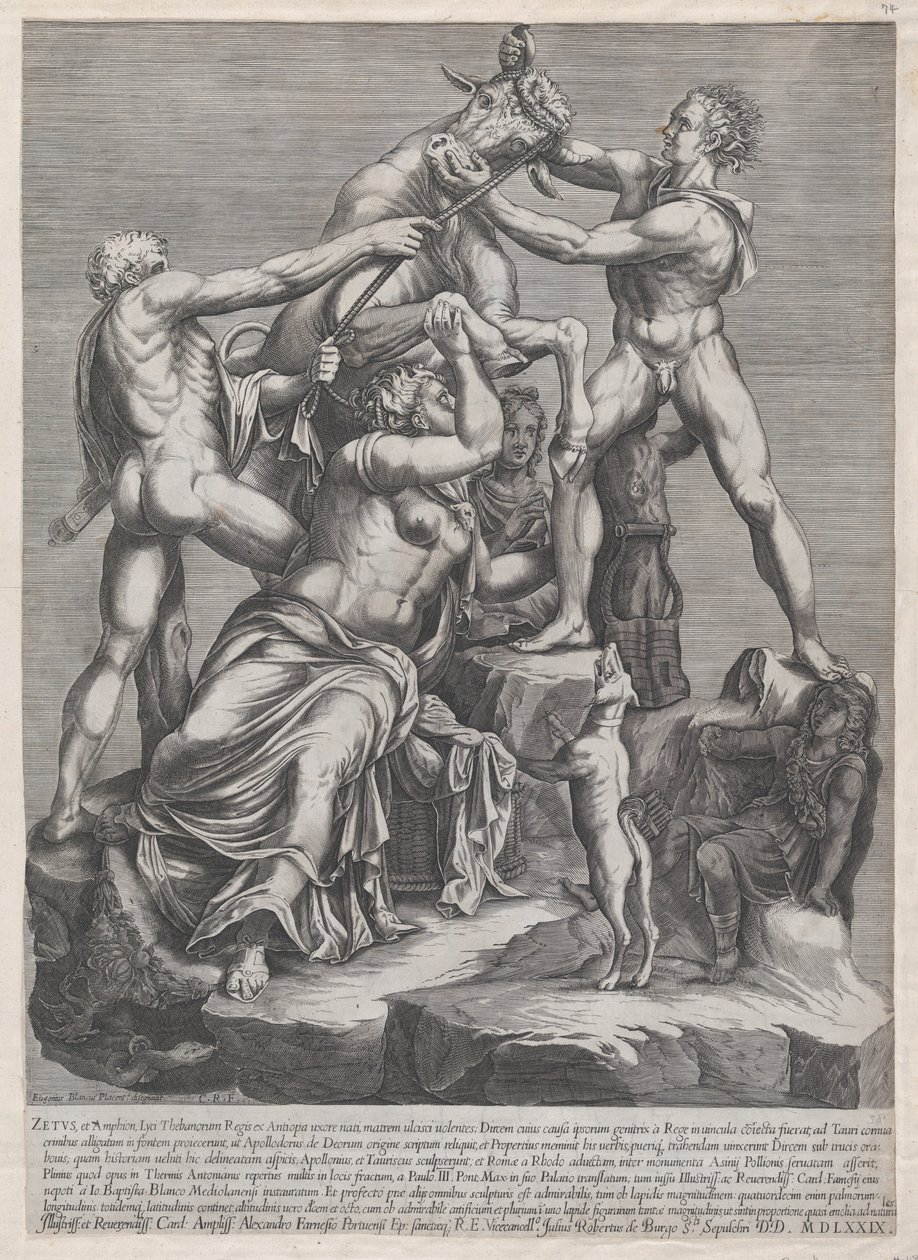 A római nagyszerűség tükre: Dirce sorsa, 1579., 1579. alkotó: Georges Reverdy