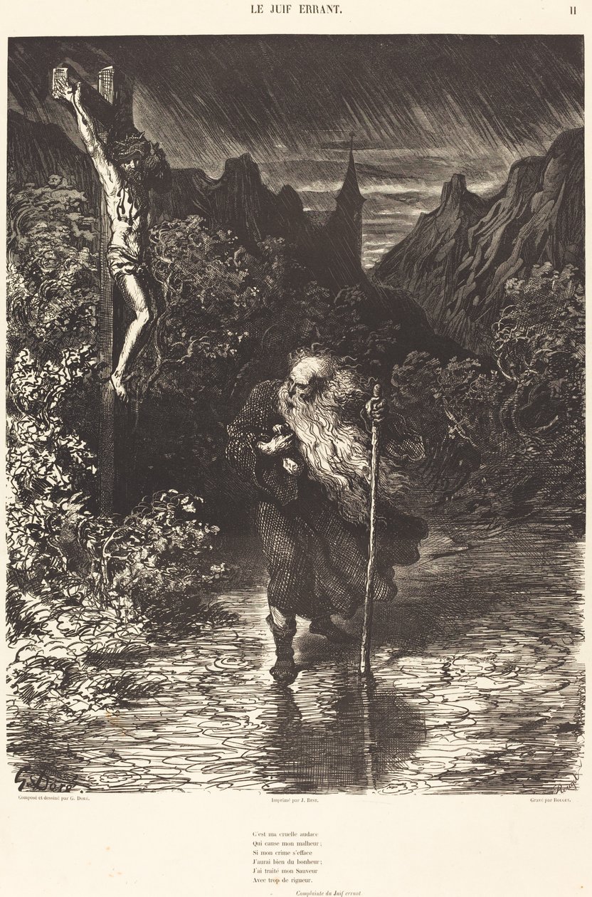 A vándor zsidó alkotó: Georges Rouget after Gustave Doré