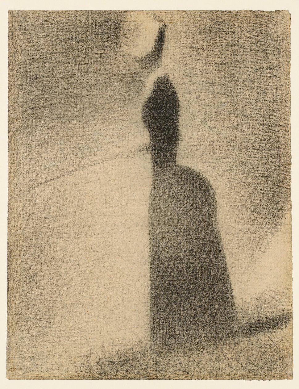 Horgászó nő alkotó: Georges Seurat