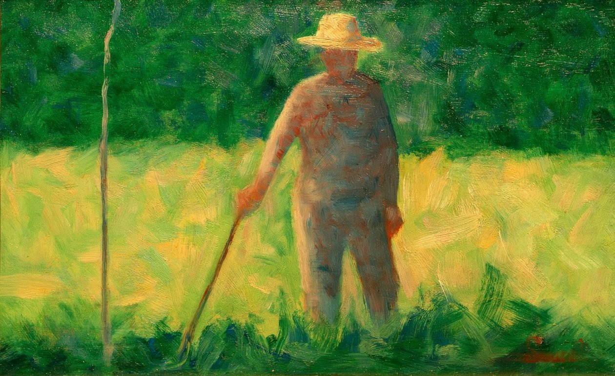 A kertész (Der Gärtner) alkotó: Georges Seurat