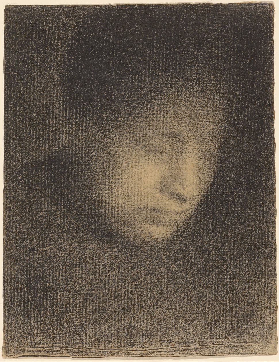 Madame Seurat, a művész édesanyja alkotó: Georges Seurat