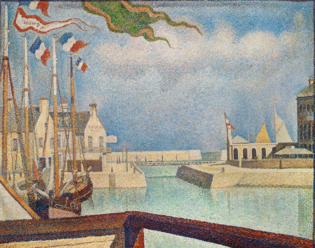 Porteen-Bessin, vasárnap alkotó: Georges Seurat