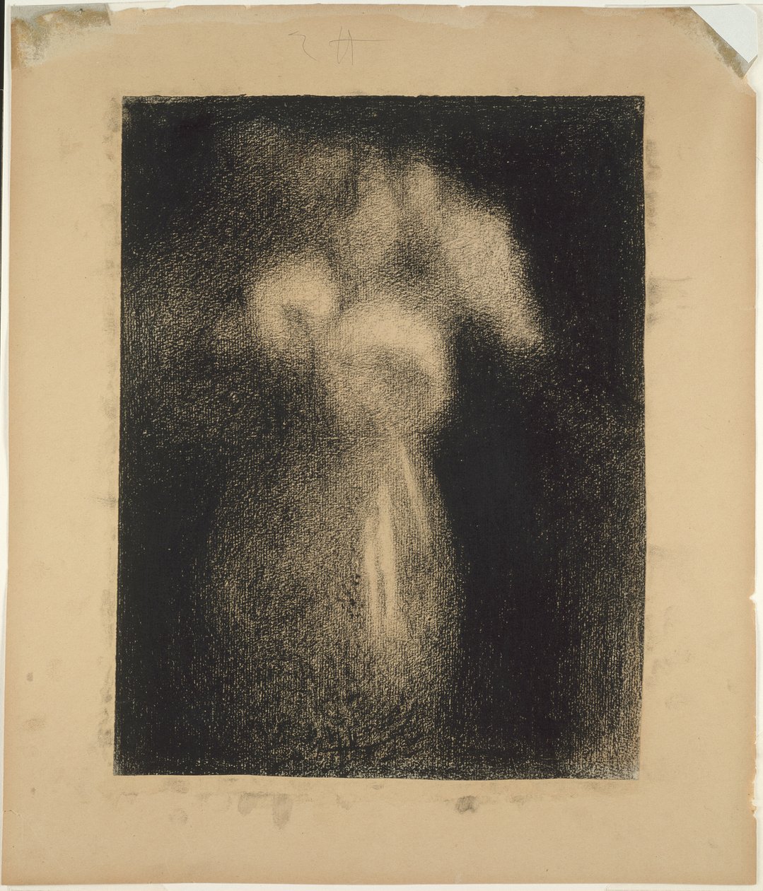 Rózsa vázában alkotó: Georges Seurat