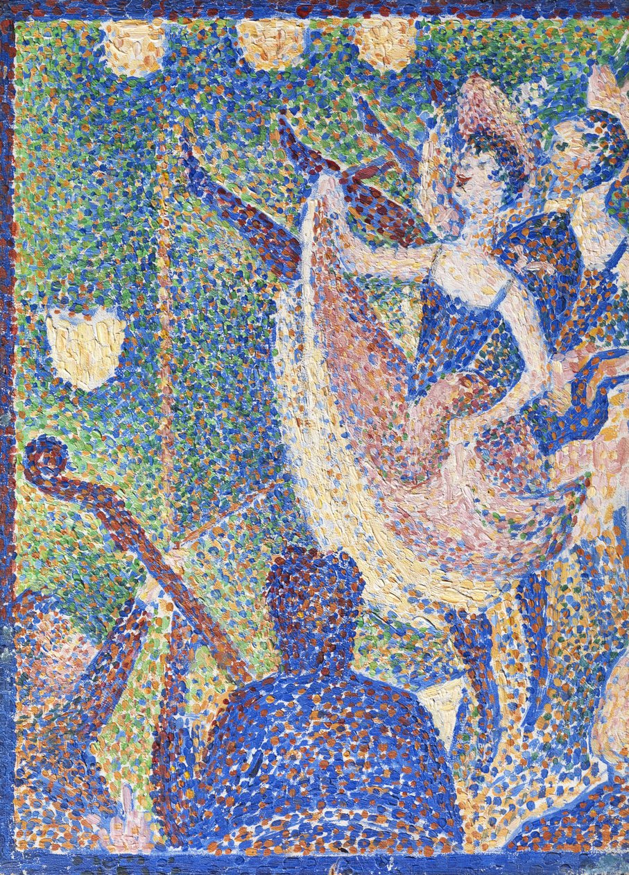 Tanulmány a Chahuthoz, 1889 körül (panel) alkotó: Georges Seurat