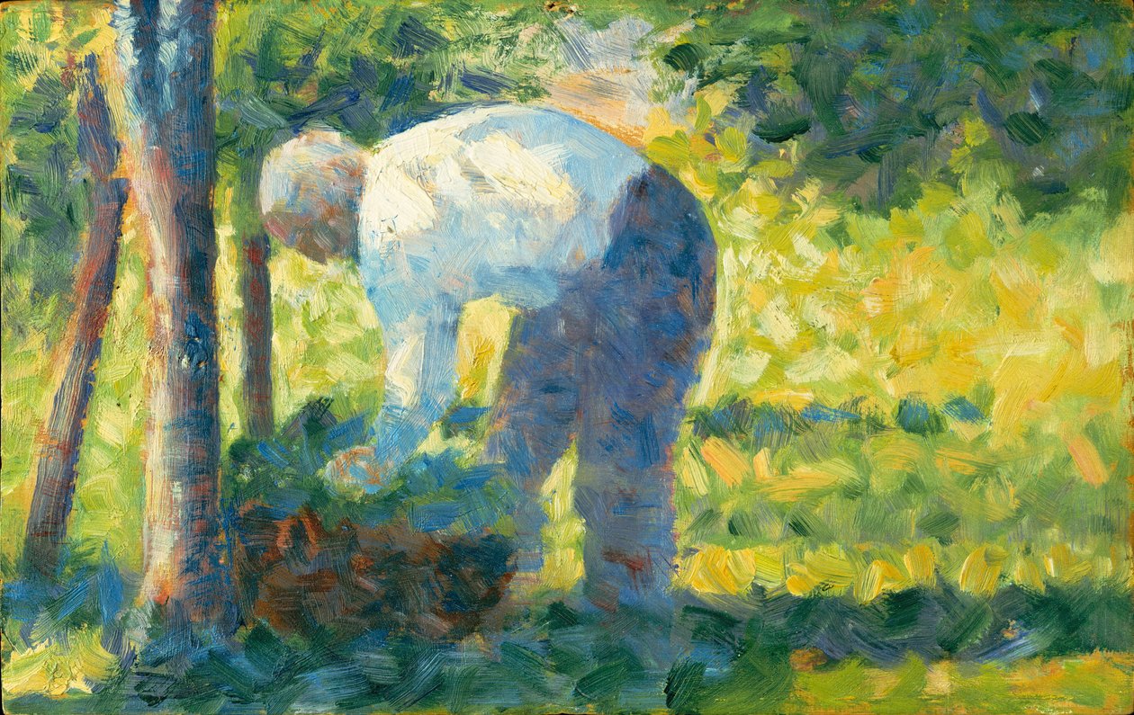 A kertész, 1882-83 alkotó: Georges Seurat