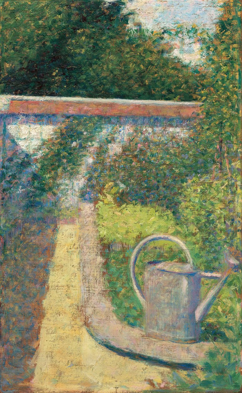 Az öntözőkanna – Le Raincy kertje alkotó: Georges Seurat