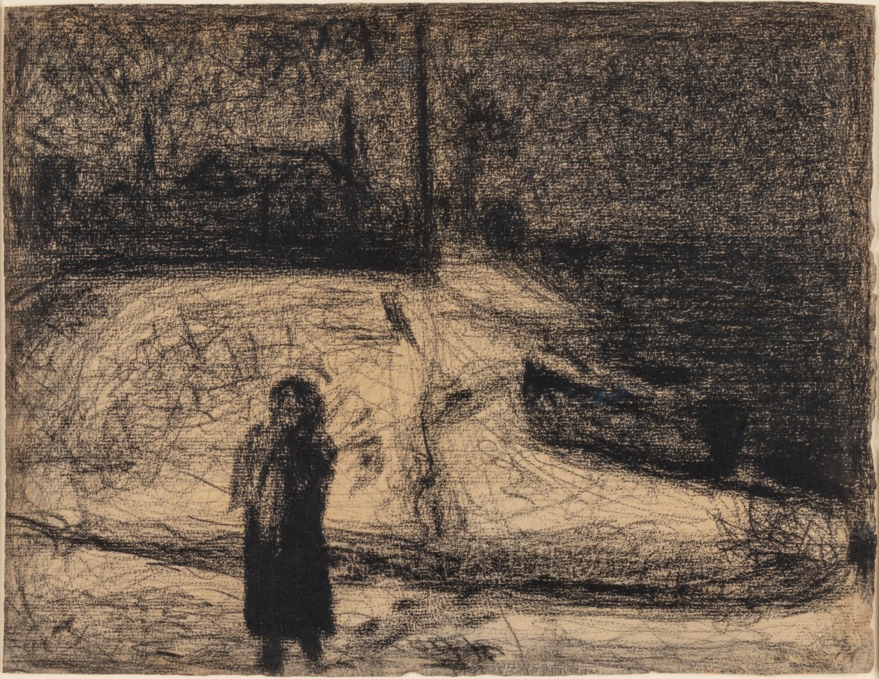 A zóna (a városfalakon kívül) alkotó: Georges Seurat