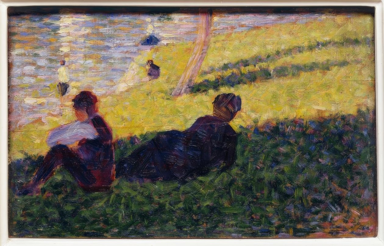 Vasárnap délután a La Grande Jatte-ban alkotó: Georges Seurat