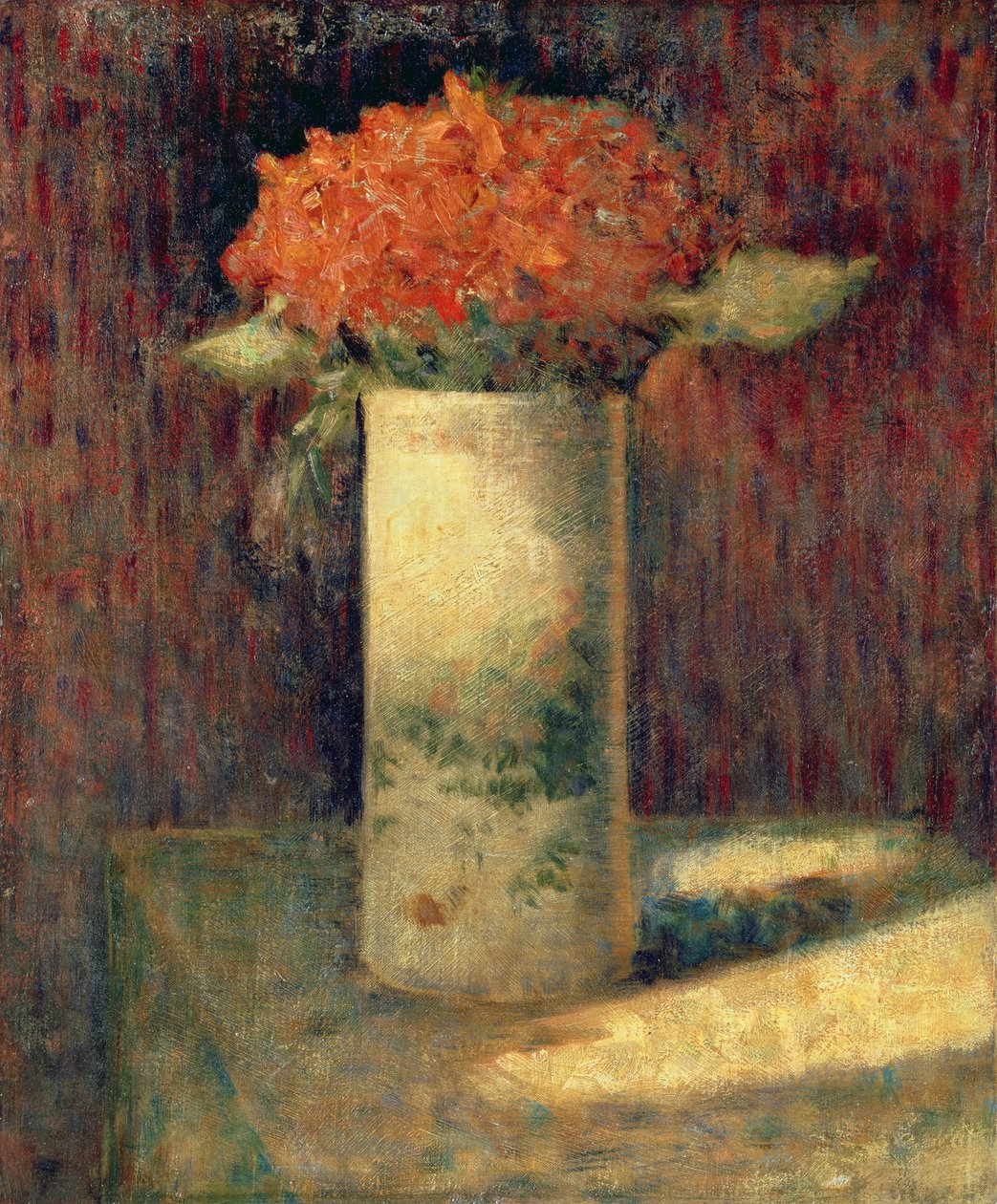 Virágváza, 1878-79 körül alkotó: Georges Seurat