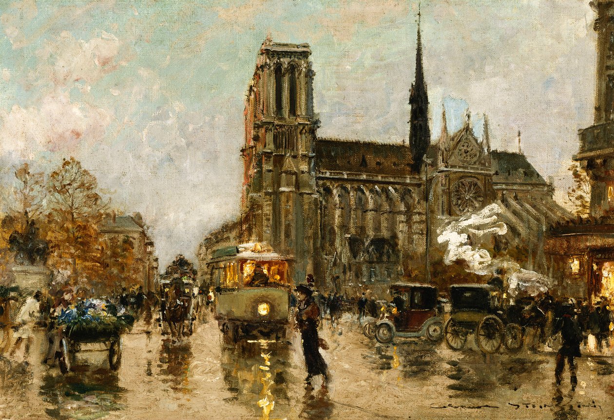 Notre-Dame, Párizs, alkotó: Georges Stein