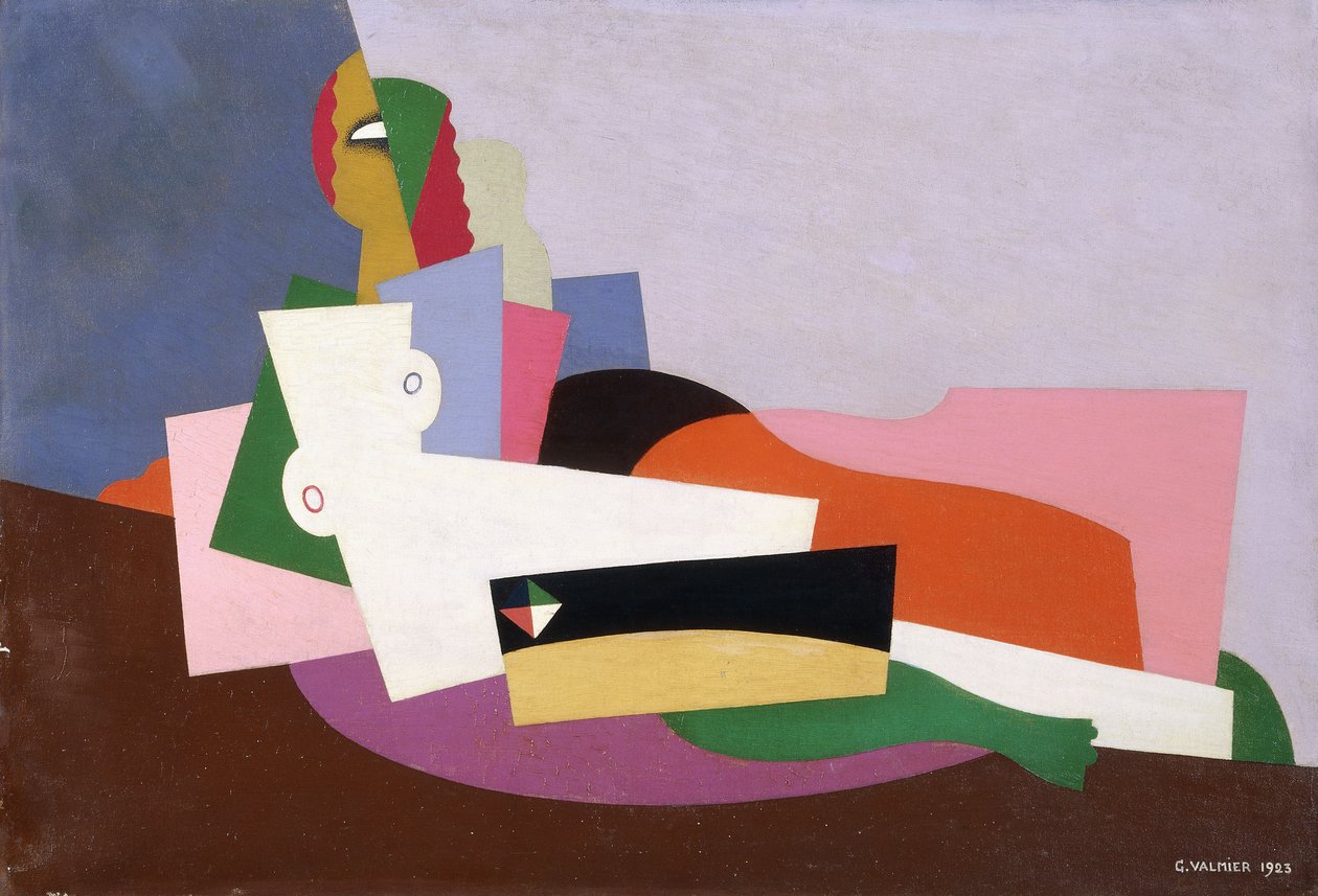 Fekvő akt, 1923 alkotó: Georges Valmier