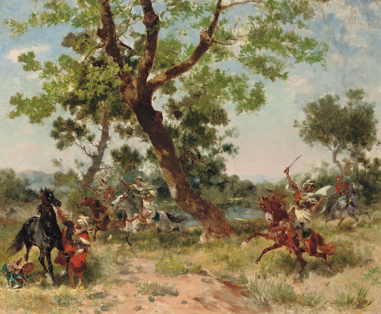 Raiding Party alkotó: Georges Washington