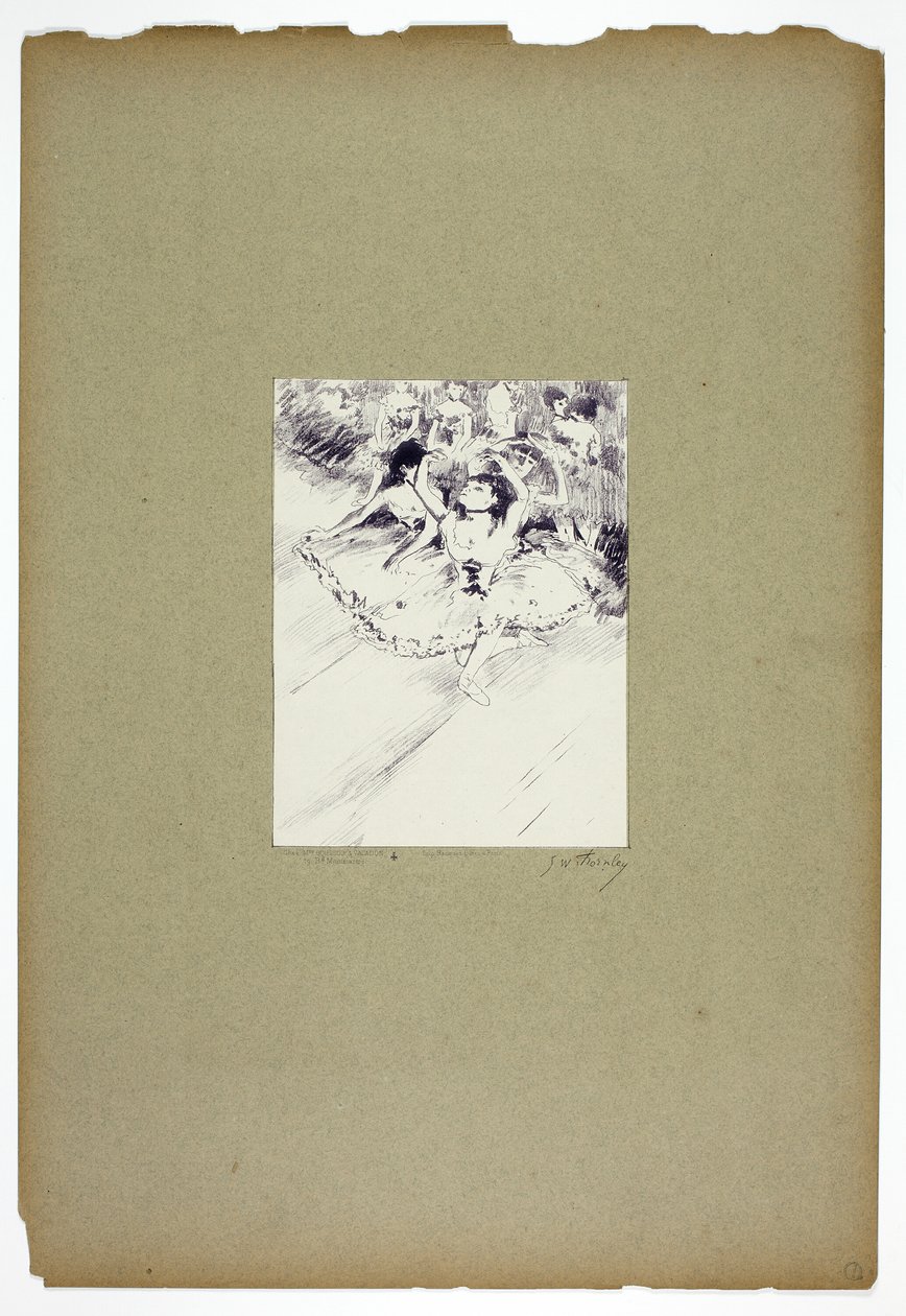Balett gyakorlat alkotó: Georges William Thornley