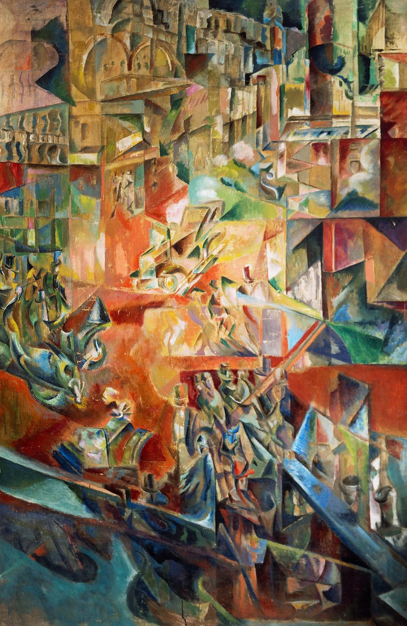 Metropolis, Georges Yakoulov (1884-1928). Oroszország, XX. század. alkotó: Georges Yakoulov