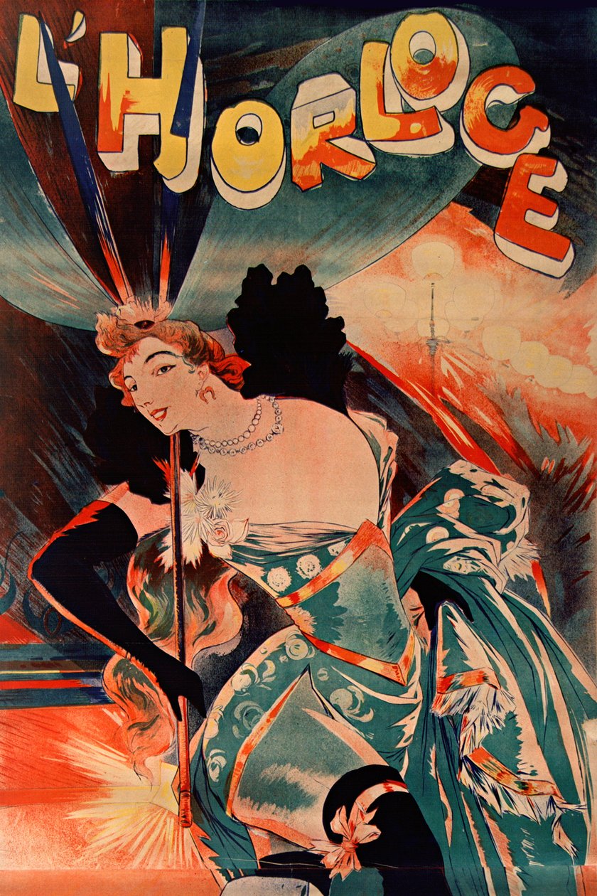Az óra, 1900. alkotó: Georges de . Feure