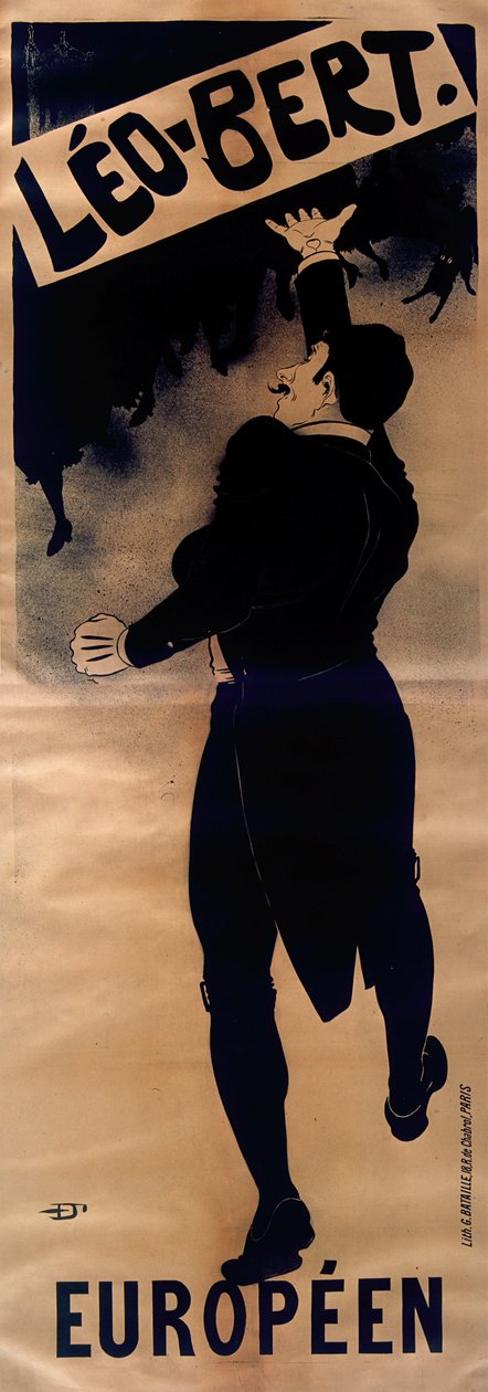 Leo-Bert. Európai, 1895. alkotó: Georges de . Feure