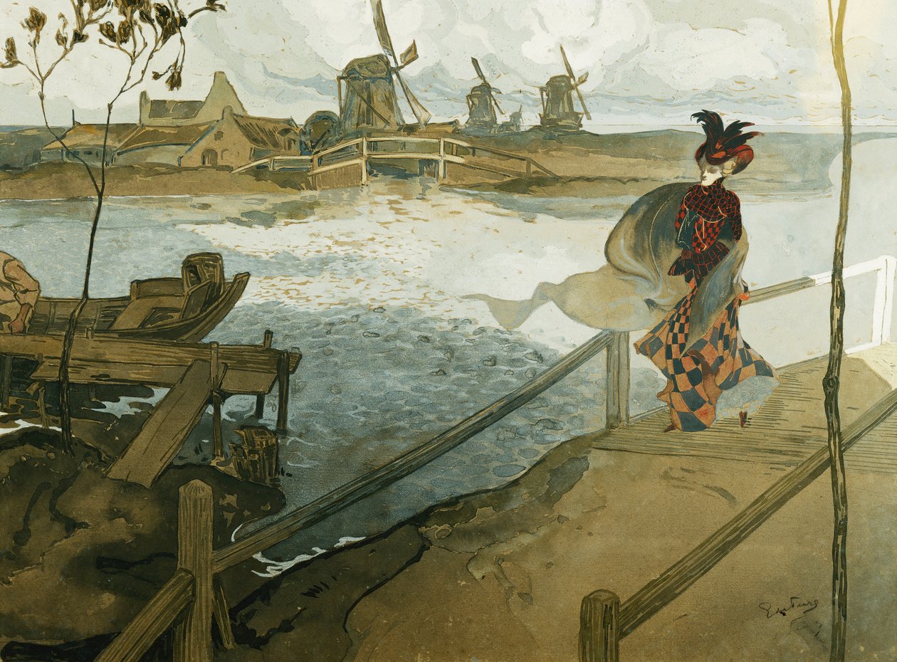 A Gale; A Gale alkotó: Georges de Feure