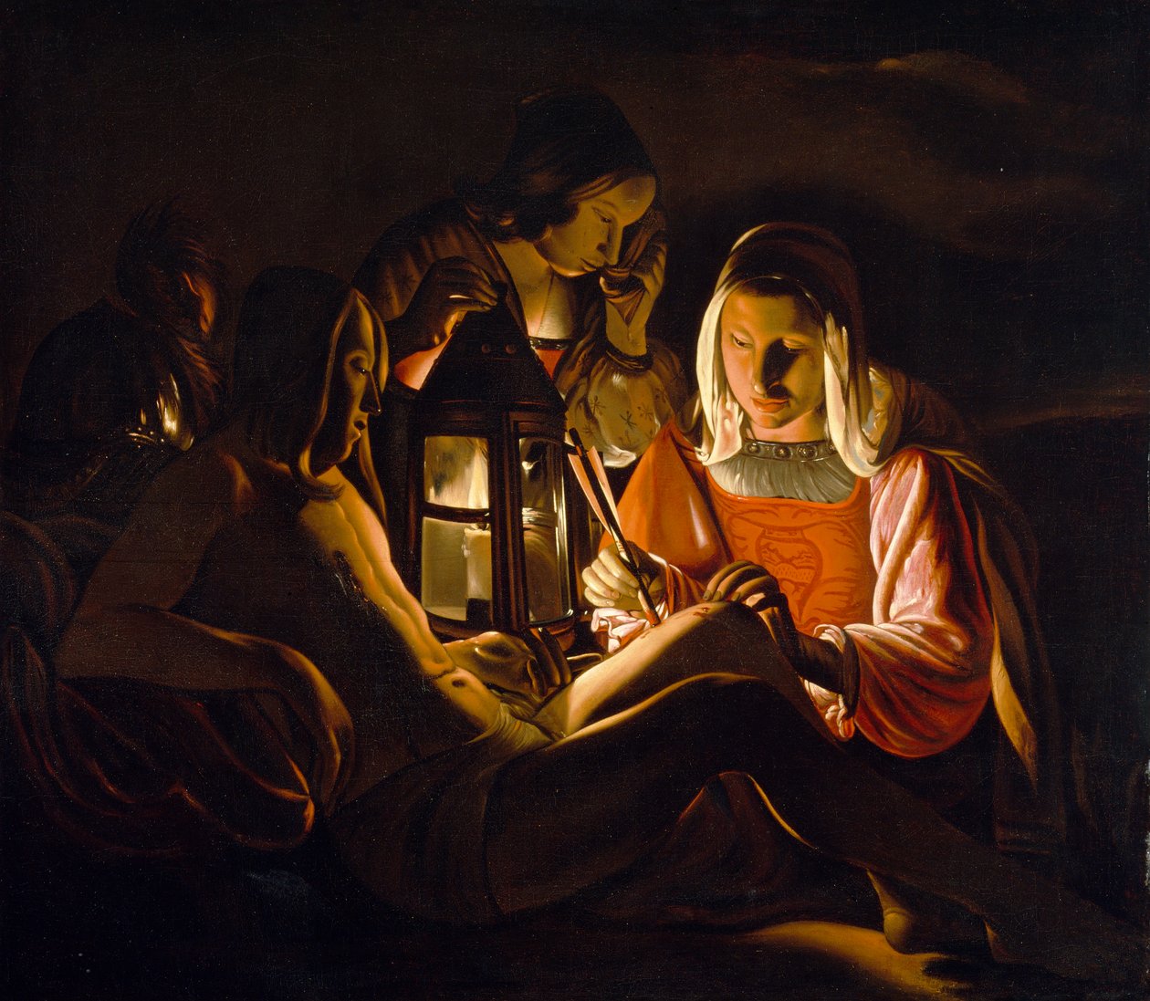 Irén által gondozott Szent Sebestyén, 1638-39 körül alkotó: Georges de La Tour
