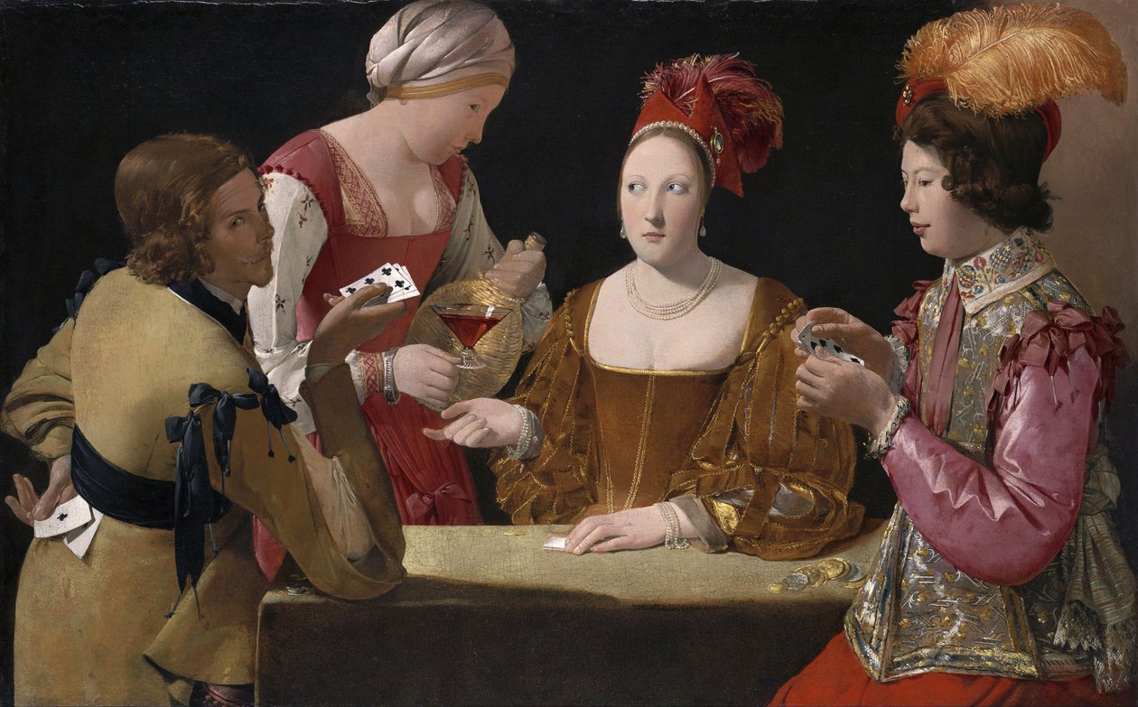 A csaló a treff ászával alkotó: Georges de La Tour