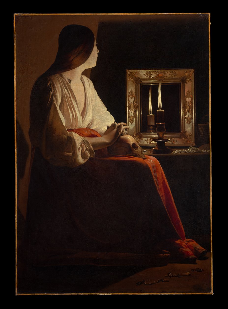 A bűnbánó Magdolna alkotó: Georges de La Tour